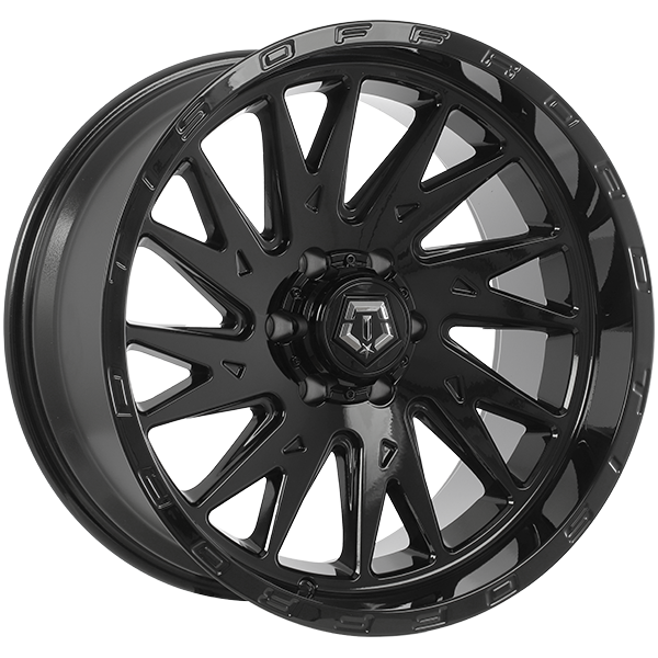 TIS 547 GLOSS BLACK 20X10.0 -19 6X135MM 87.1MM