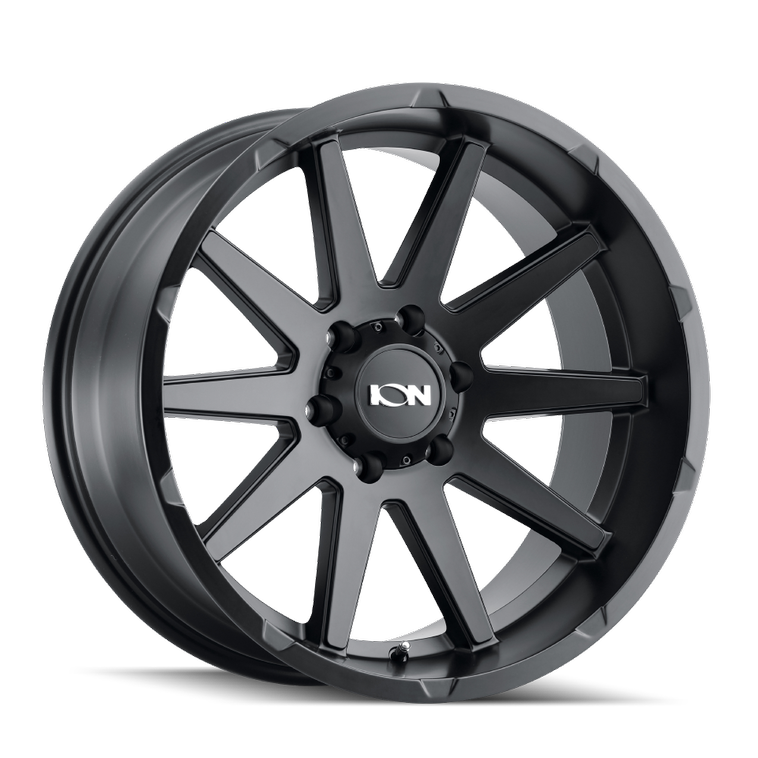ION TYPE 143 MATTE BLACK 20X10 8X165.1 -19MM 125.2MM