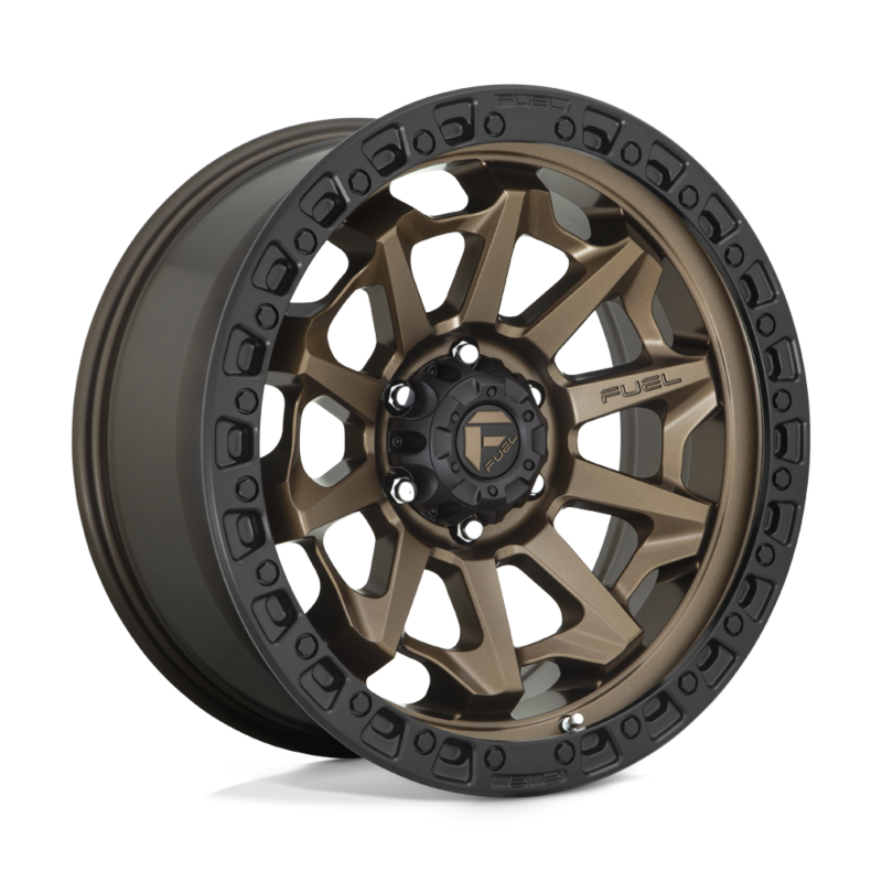 FUEL COVERT 20X10 6X139.7 106.10 -18 MATTE BRONZE BLACK