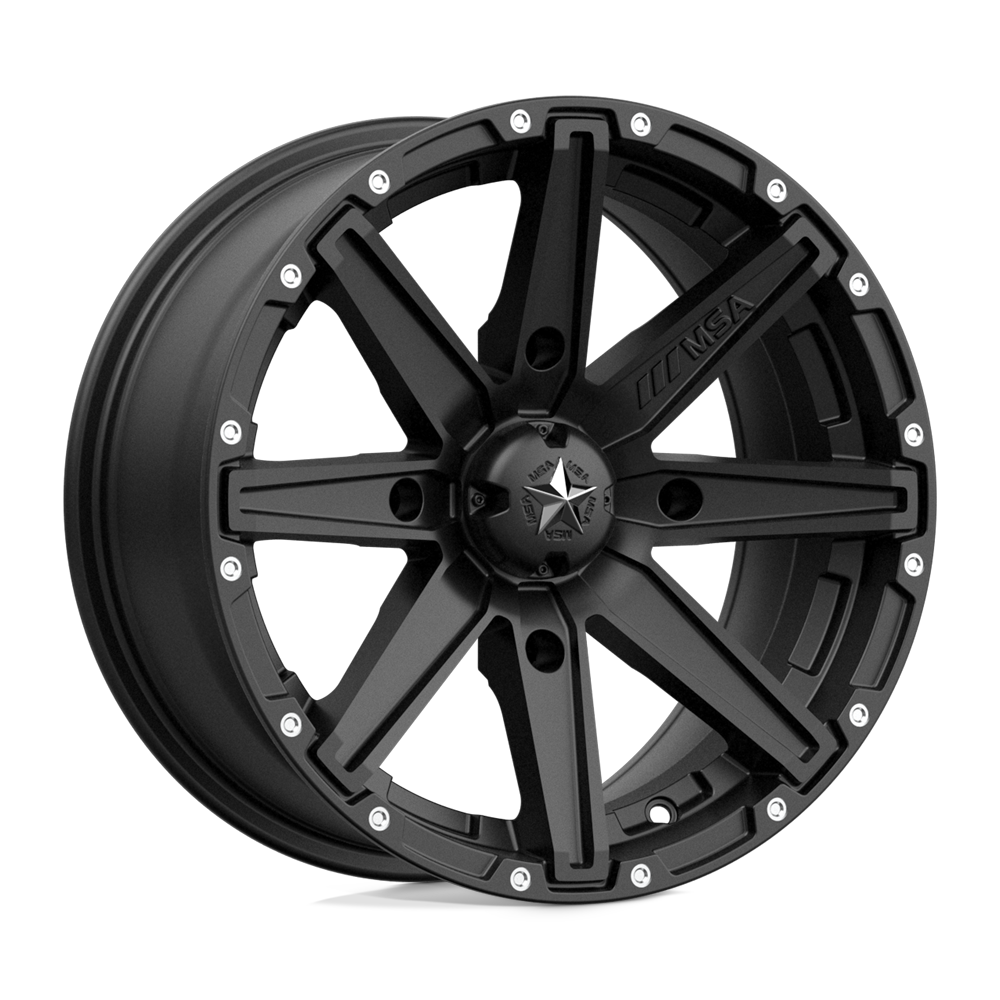 MSA MA033 15X7 4X156 S-BLK 10MM