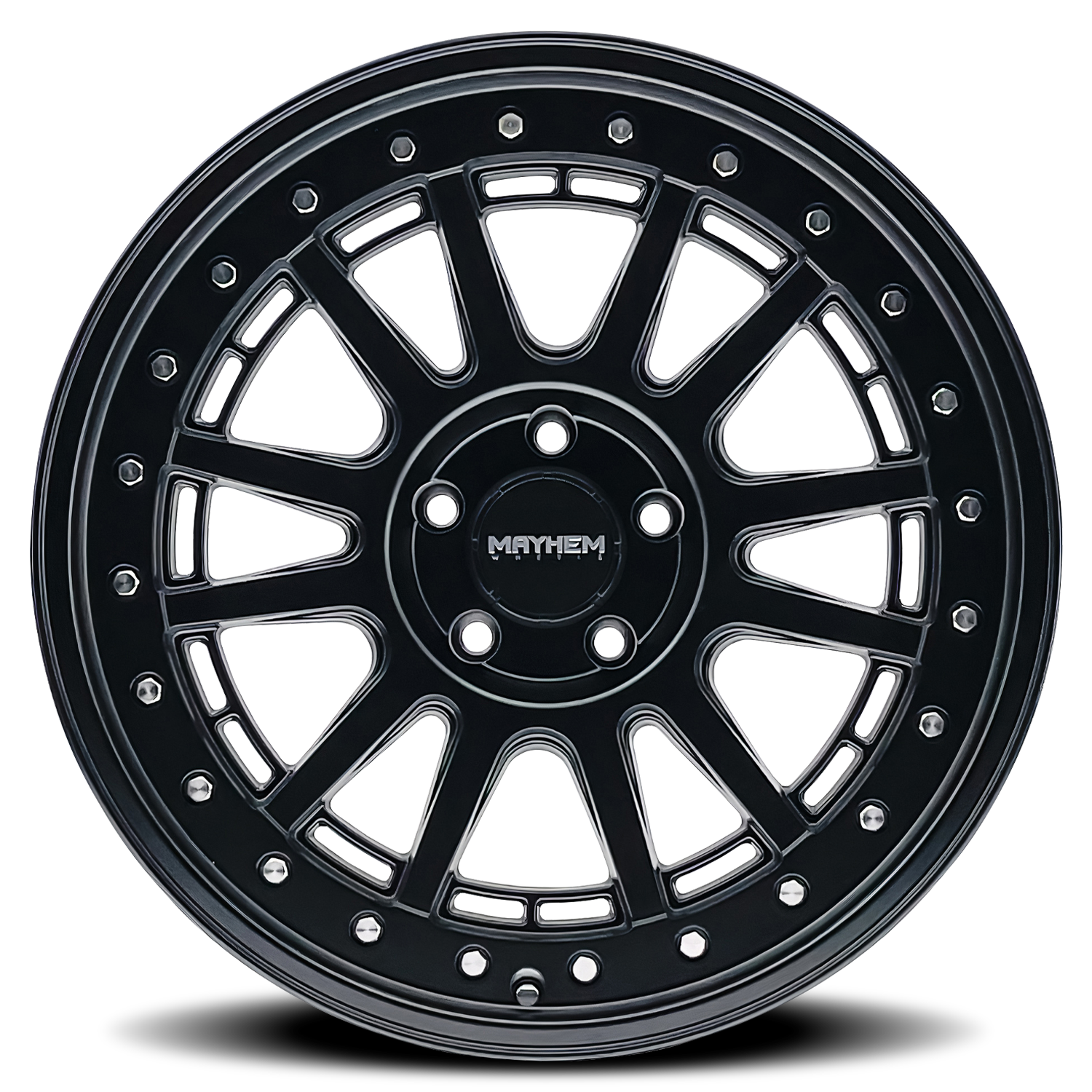 MAYHEM COMPASS MATTE BLACK 20X9 +18 6X135MM 87.1MM