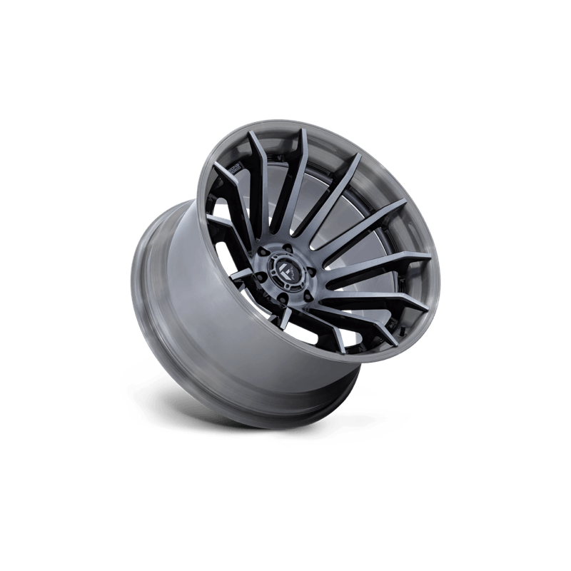 FUEL BURN GLOSS BLK WITH BRUSHED GRAY TINT | 20X9 6X135 +1 87.1MM * Text for clearance price