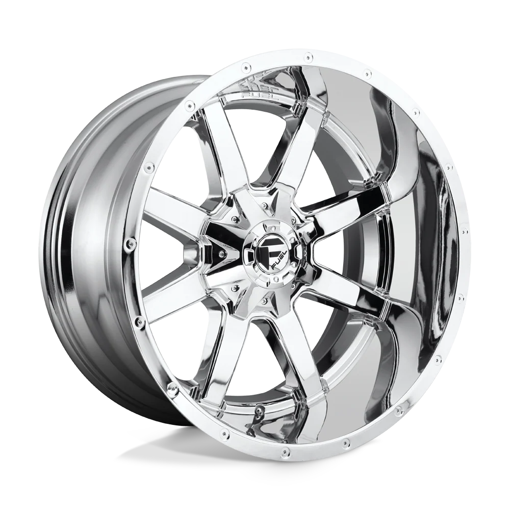 FUEL MAVERICK CHROME | 20X10 8X180 -18 125.1MM - Text for clearance price***