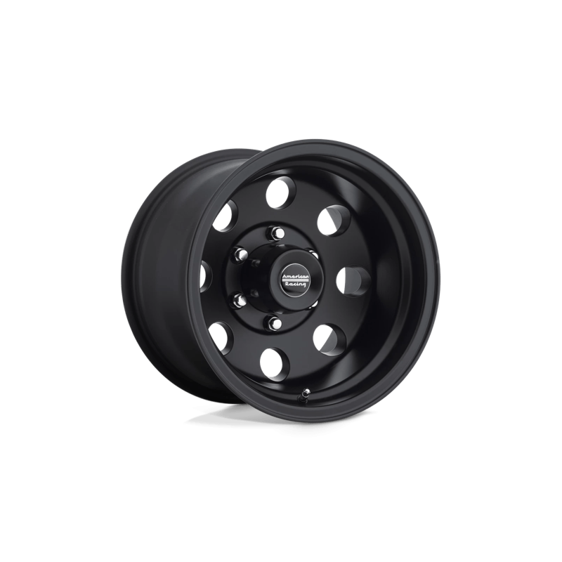AMERICAN RACING AR172 BAJA SATIN BLK | 17X8 8X165.1 +0 130.81MM