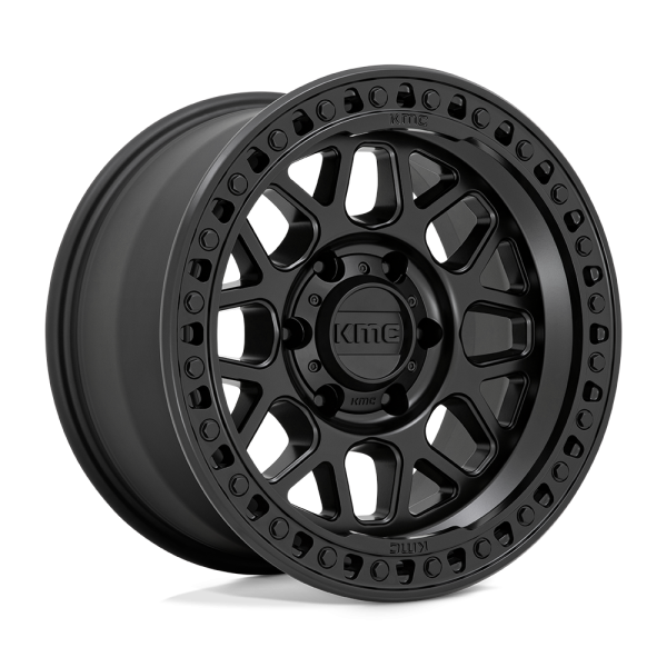KMC GRS 17X8.5 0 6X135 87 SATIN BLK (TEXT FOR CLEARANCE PRICING)