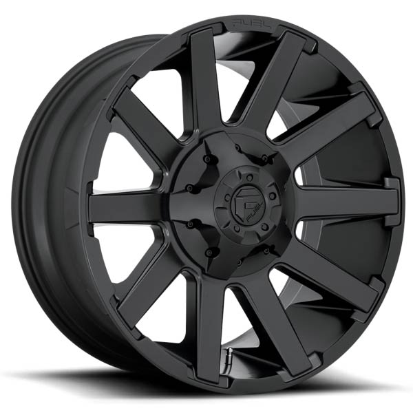 FUEL OFFROAD CONTRA SATIN BLACK | 20X10 -18 8X165.1 (125.1MM HUB)