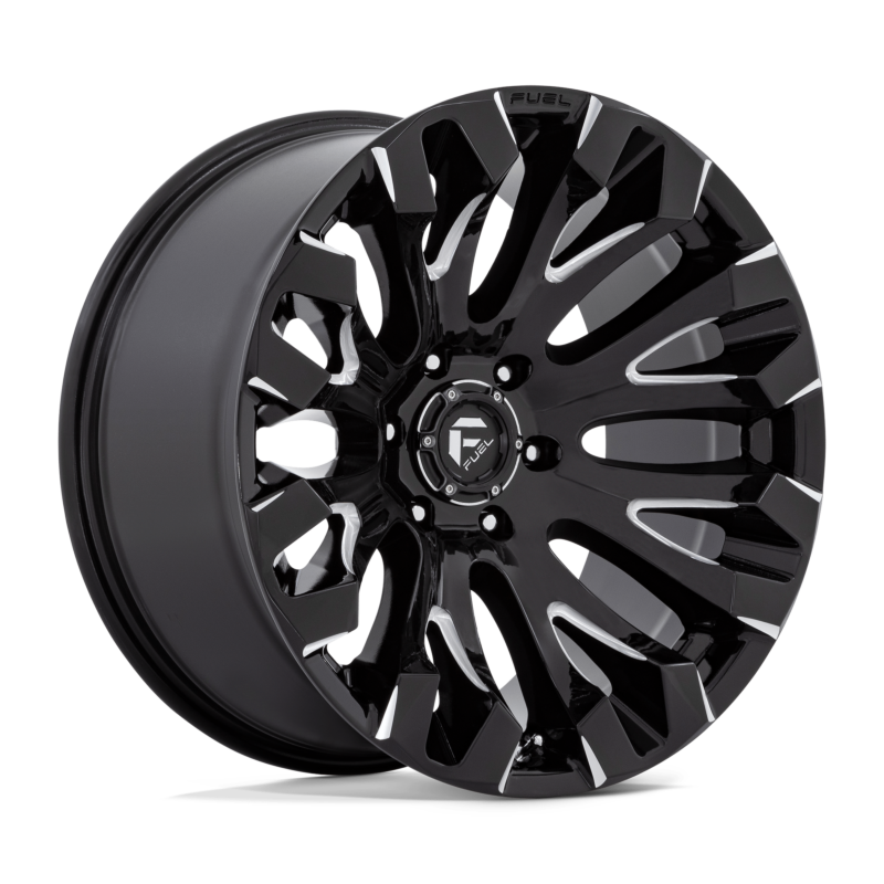FUEL QUAKE GLOSS BLK MILLED | 20X10 6X139.7 -18MM