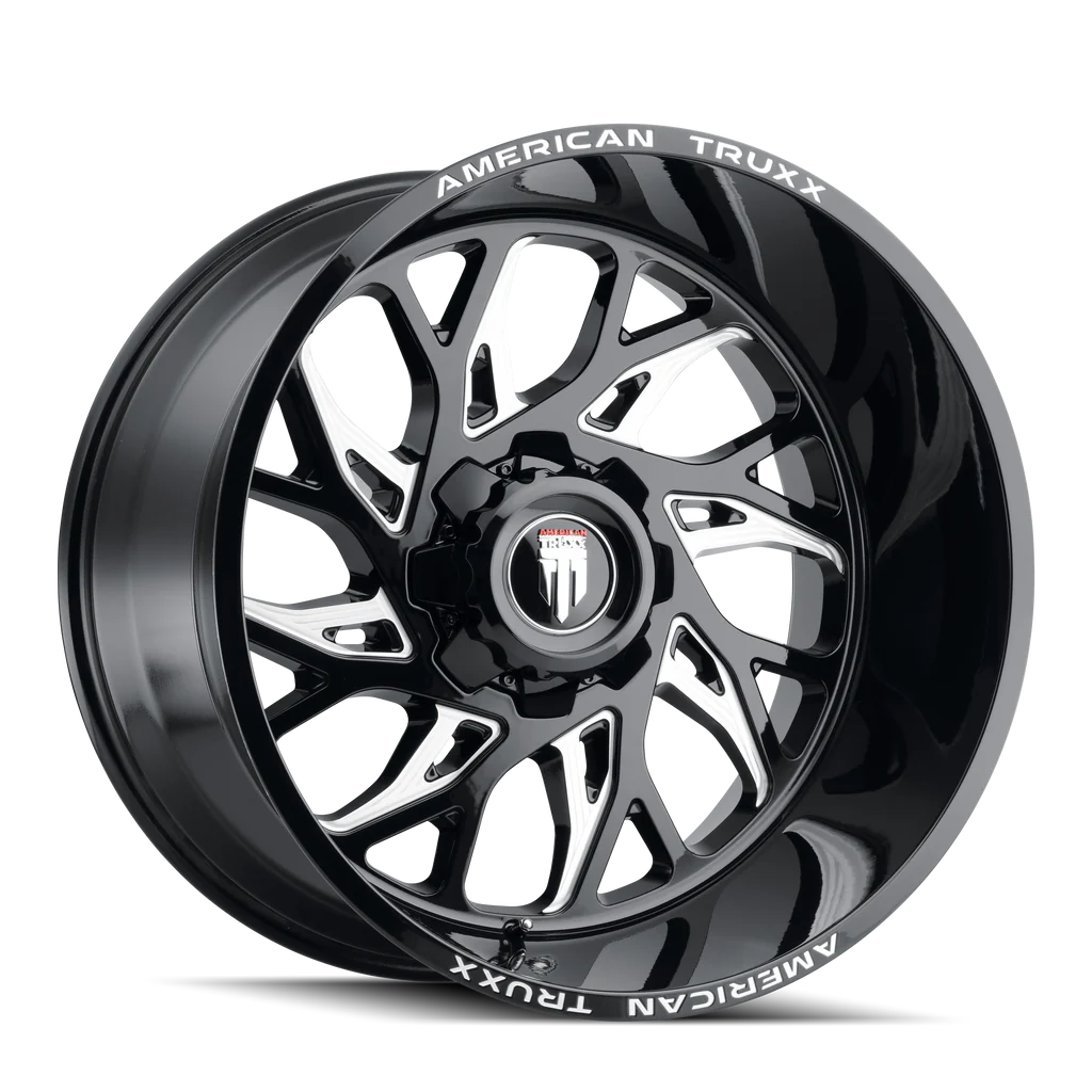AMERICAN TRUXX DESTINY BLK MILLED | 22X12 8X170 -44 125.1MM