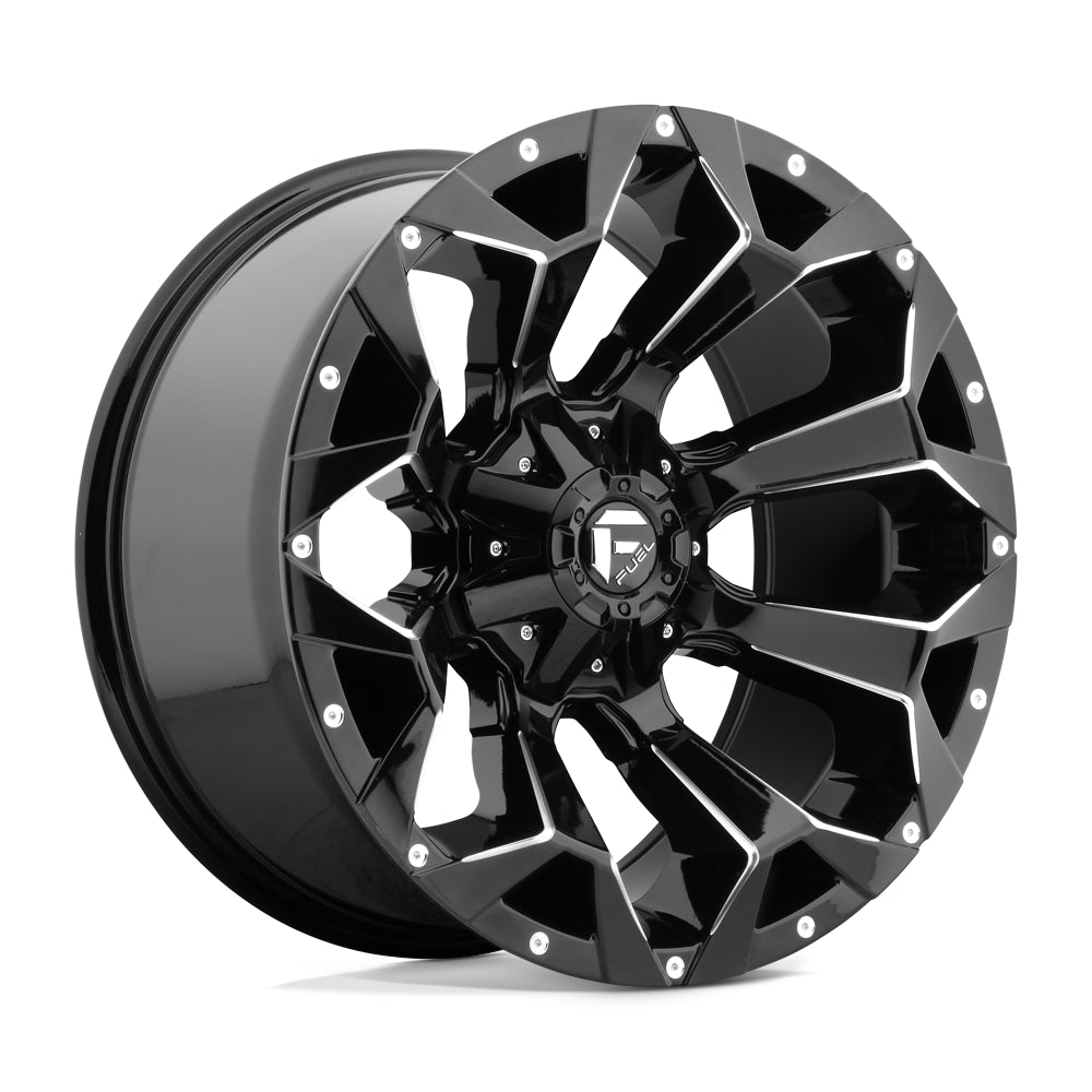 FUEL OFFROAD D576 ASSAULT GLOSS BLACK MILLED 20X9 +20 8X165.1mm 125.1mm *text us for CLEARANCE price