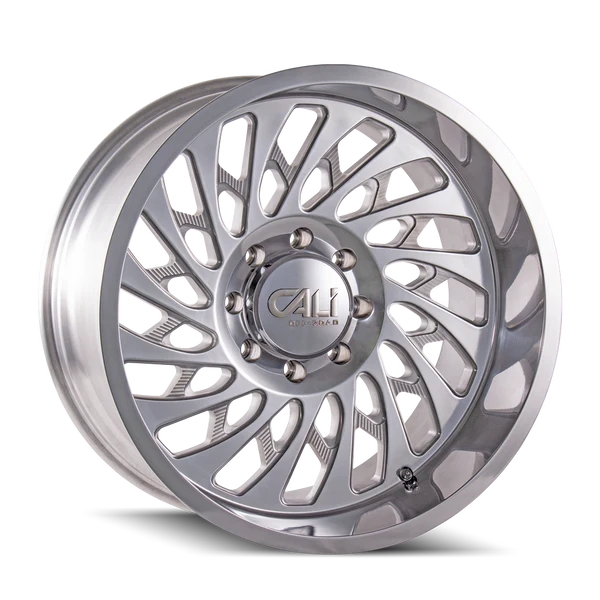 CALI OFF-ROAD 9108 SWITCHBACK POLISHED | 20X10 8X170 -25 130.8MM