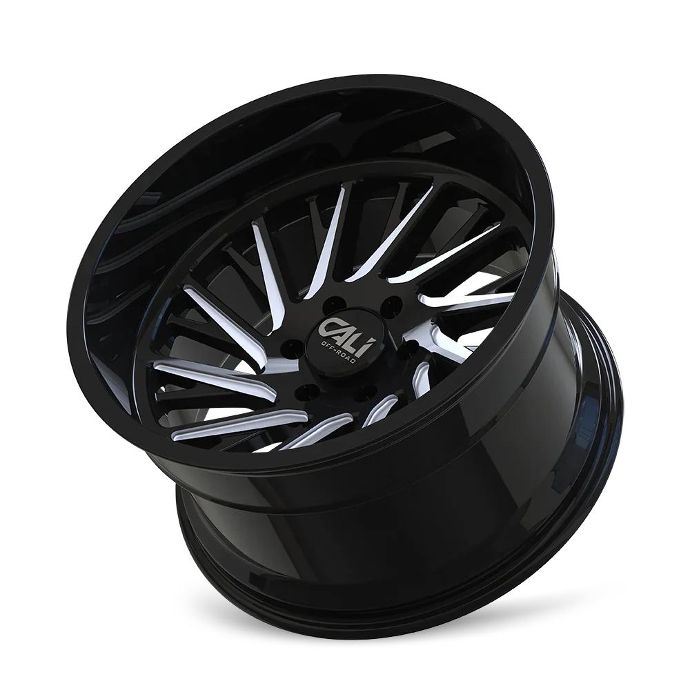 CALI OFF-ROAD PURGE GLOSS BLACK MILLED | 20X12 -51 8X170