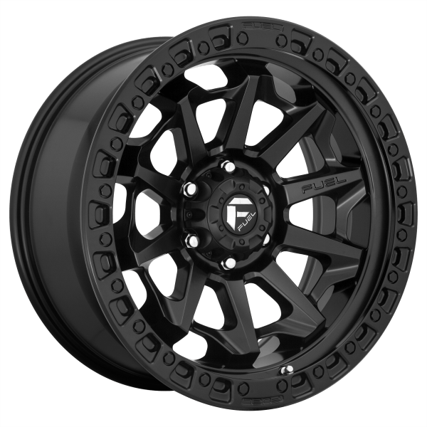 FUEL COVERT MATTE BLACK | 18X9 -12 5X127