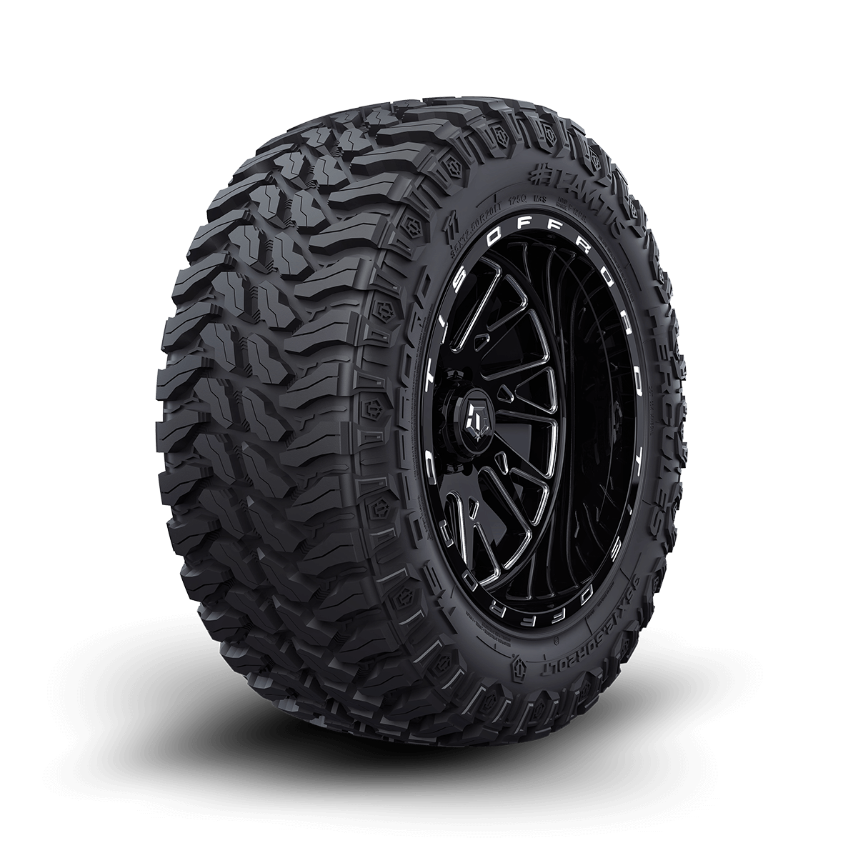 オフィーリア Hercules TIS Off-road TT1 33x12.50R20 125Q 12PR F – APEX RIM & TIRE