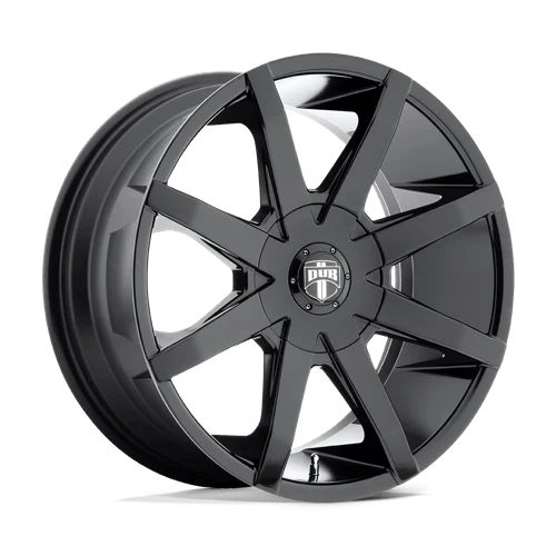 DUB PUSH 22X9.5 +25 6X135/6X139.7 87.1 GLOSS BLACK (TEXT US FOR CLEARANCE PRICING )