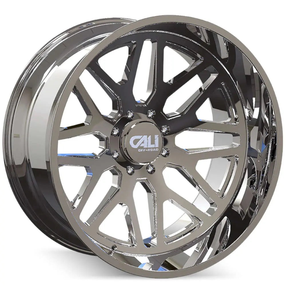 CALI OFF-ROAD 9115 INVADER CHROME | 20X10 6X139.7 -25 106.1MM