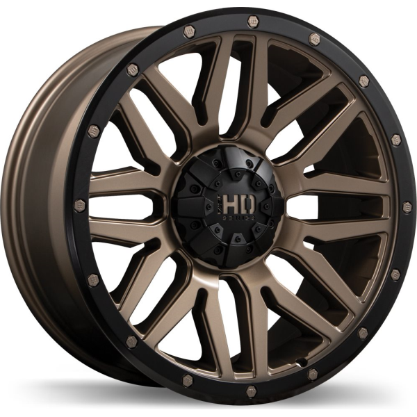 FAST HD MENACE SATIN BRONZE/BLACK BEADLOCK 17X8 +15 6X135/6X139.7MM 106.1MM