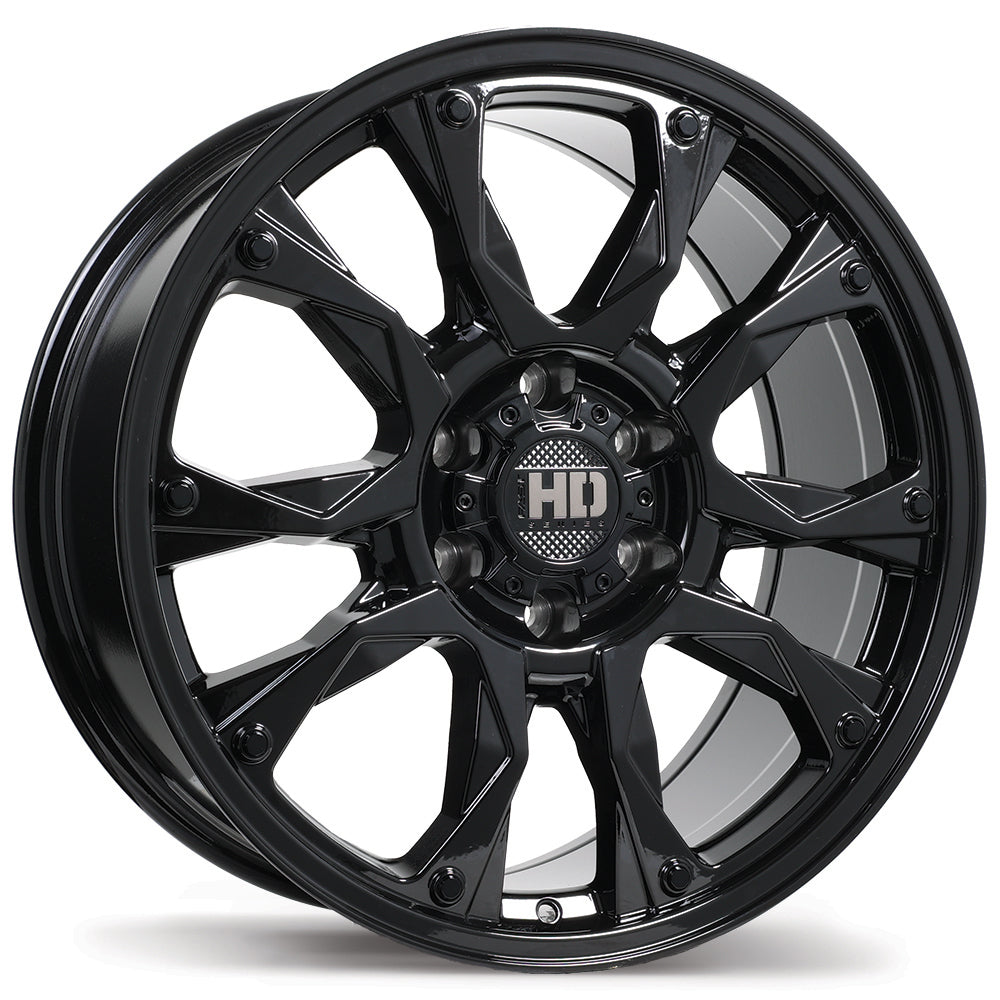 FAST HD TACTICAL GLOSS BLACK 20X9 +28 6X139.7MM 95.1MM