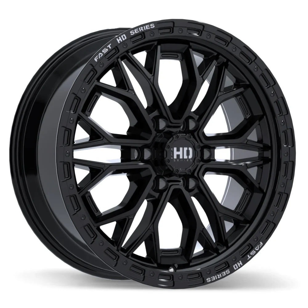 FAST HD MURAMASA GLOSS BLACK 20X9 +30 6X139.7MM 95.1MM (MAG SEAT)