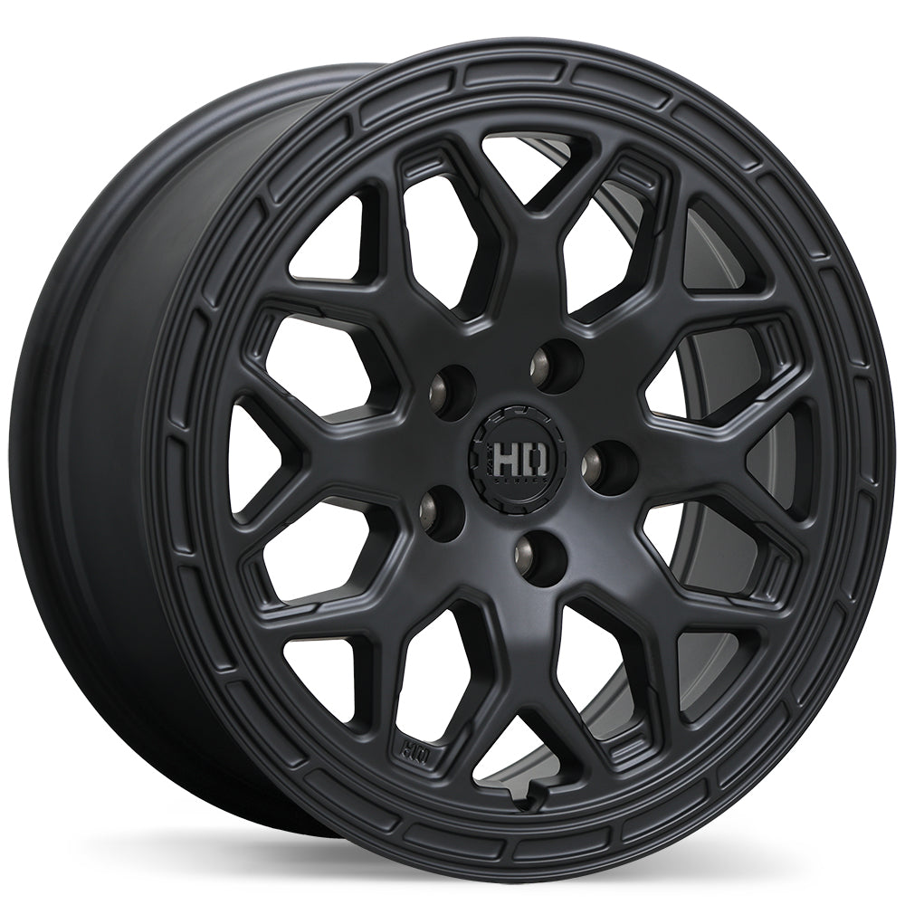 FAST HD BANDIT MATTE BLACK 18X8 +35 5X108MM 63.4MM