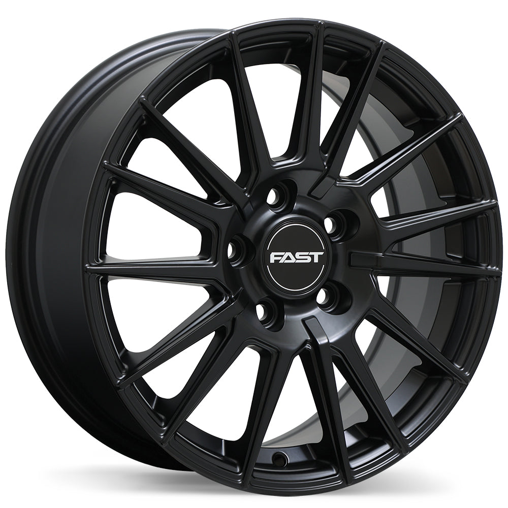 FAST TEMPEST 18X8 5x112 +40 57.1 SATIN BLACK
