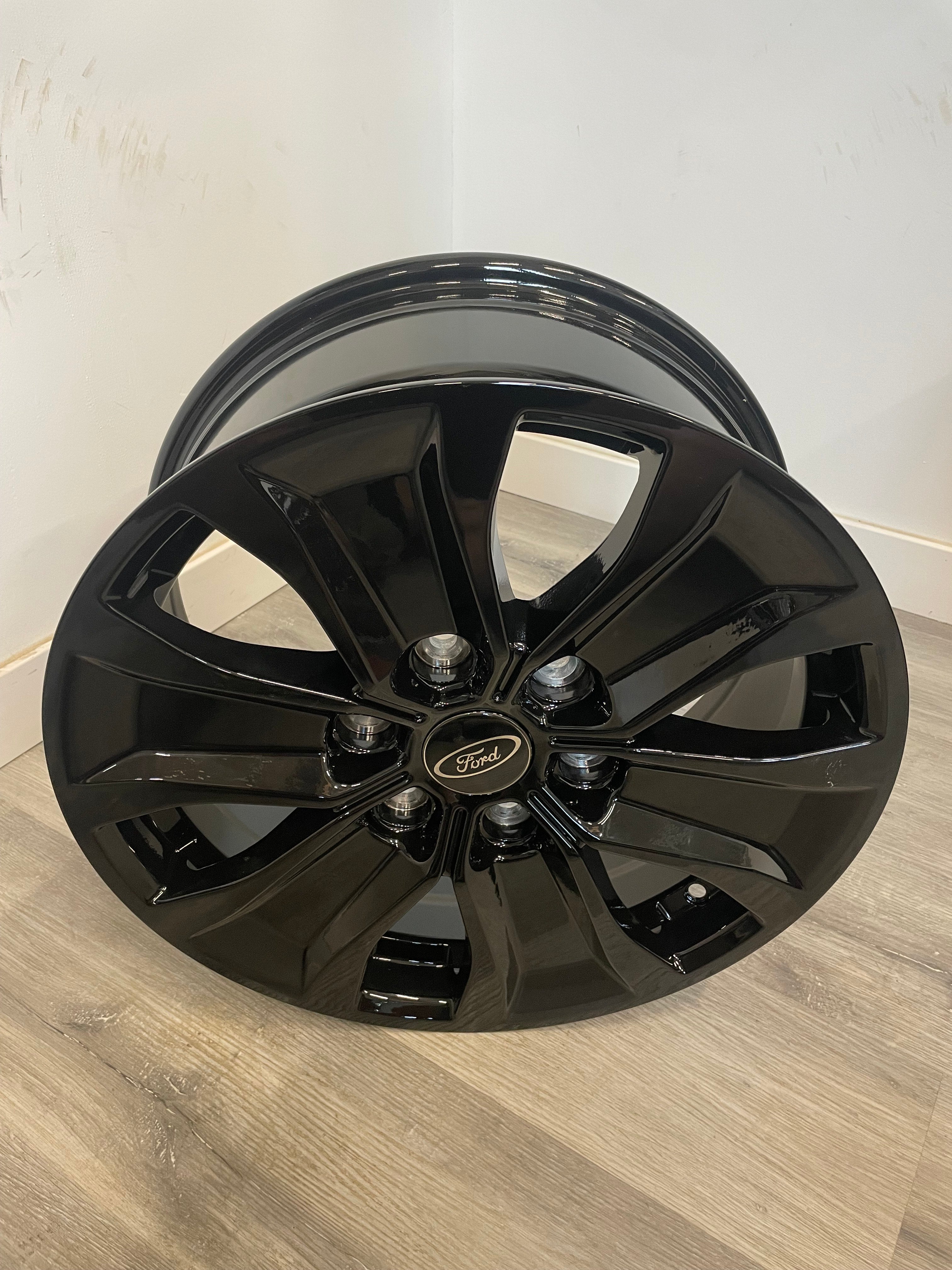 FORD OEM LARIAT REPS GLOSS BLACK | 17X7.5 +44 6X135MM
