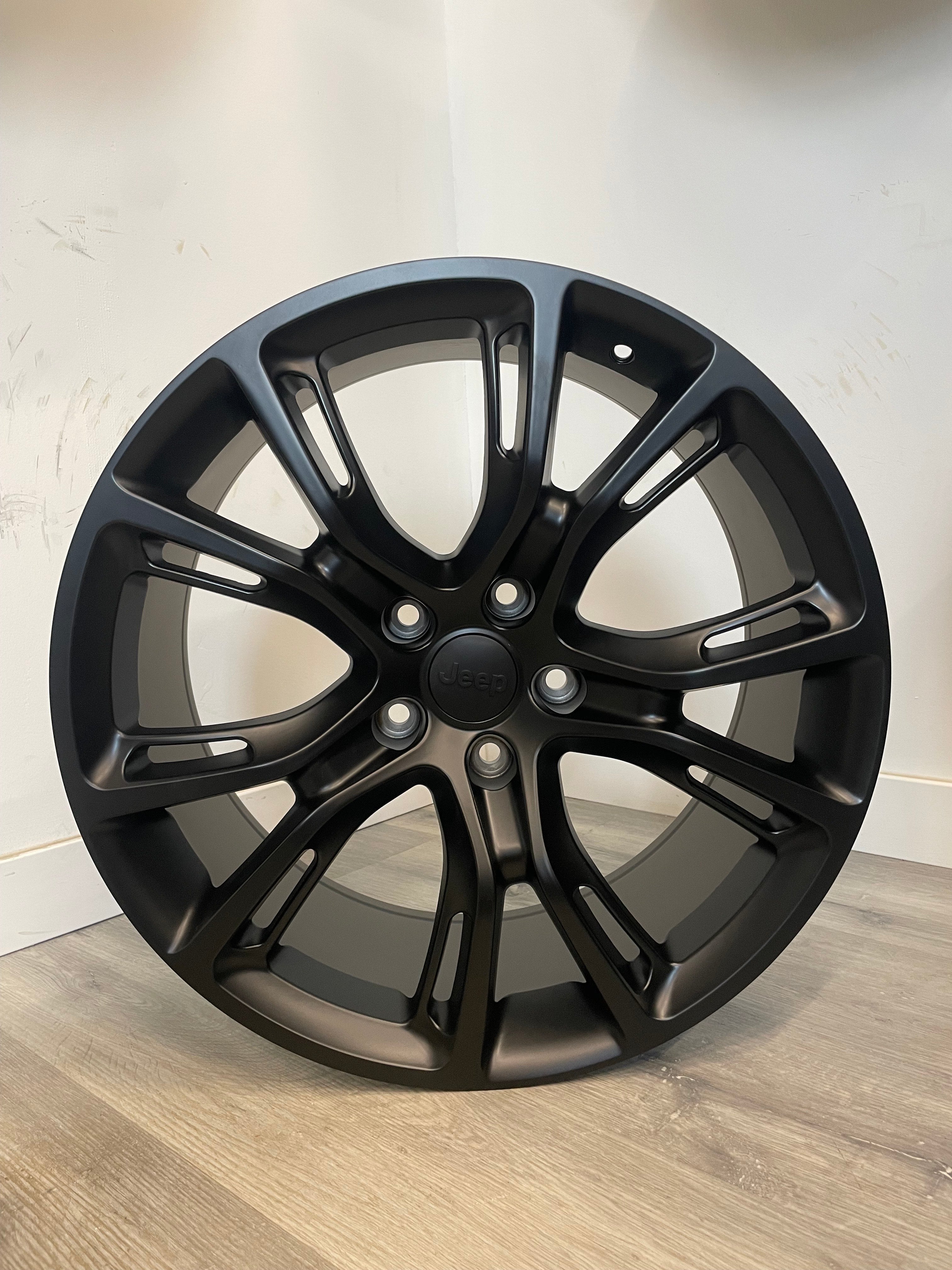 R148B JEEP SRT REPLICA MATTE BLACK 20X9 +34 5X127MM 71.5MM