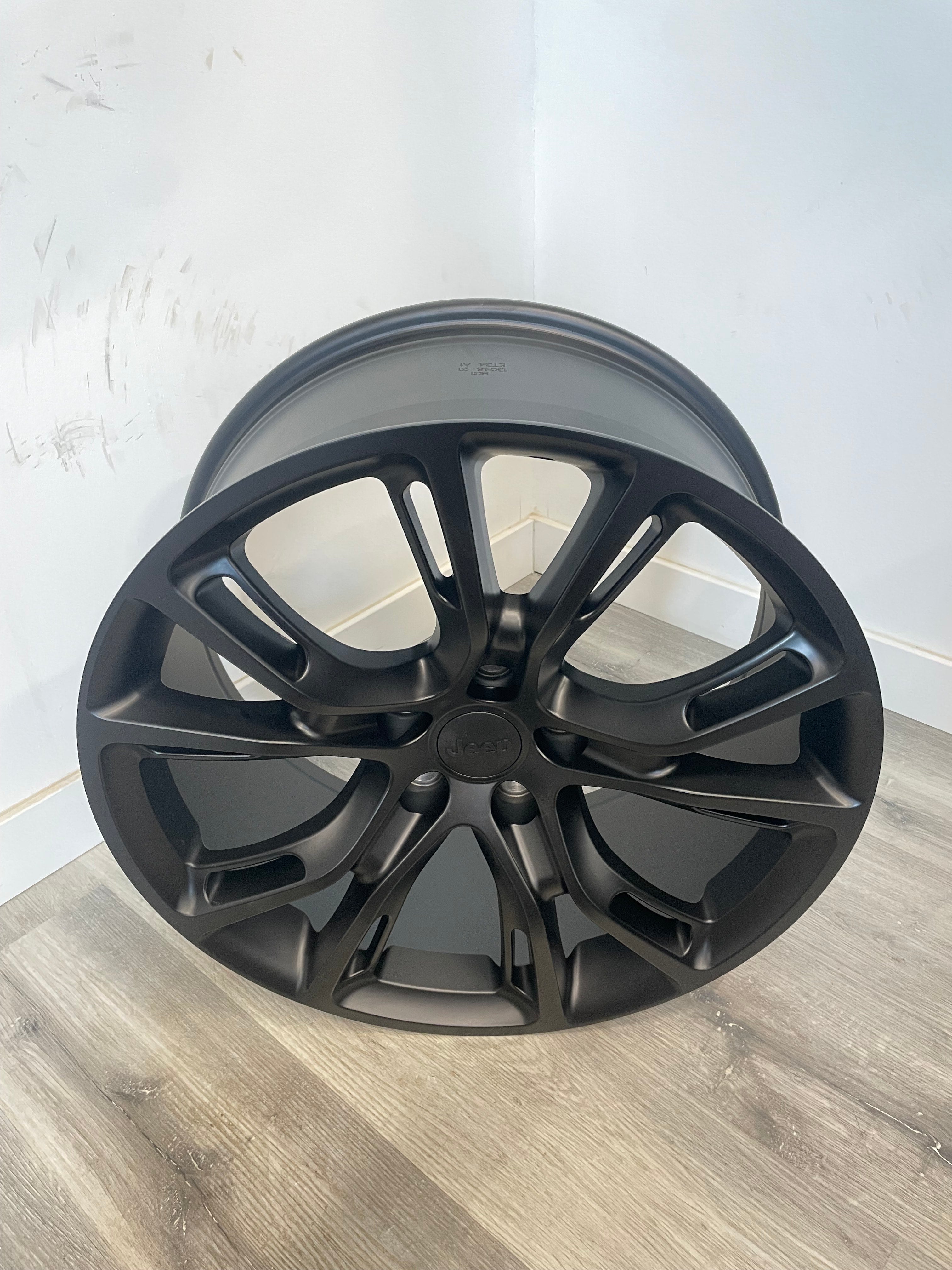 R148B JEEP SRT REPLICA MATTE BLACK 20X9 +34 5X127MM 71.5MM
