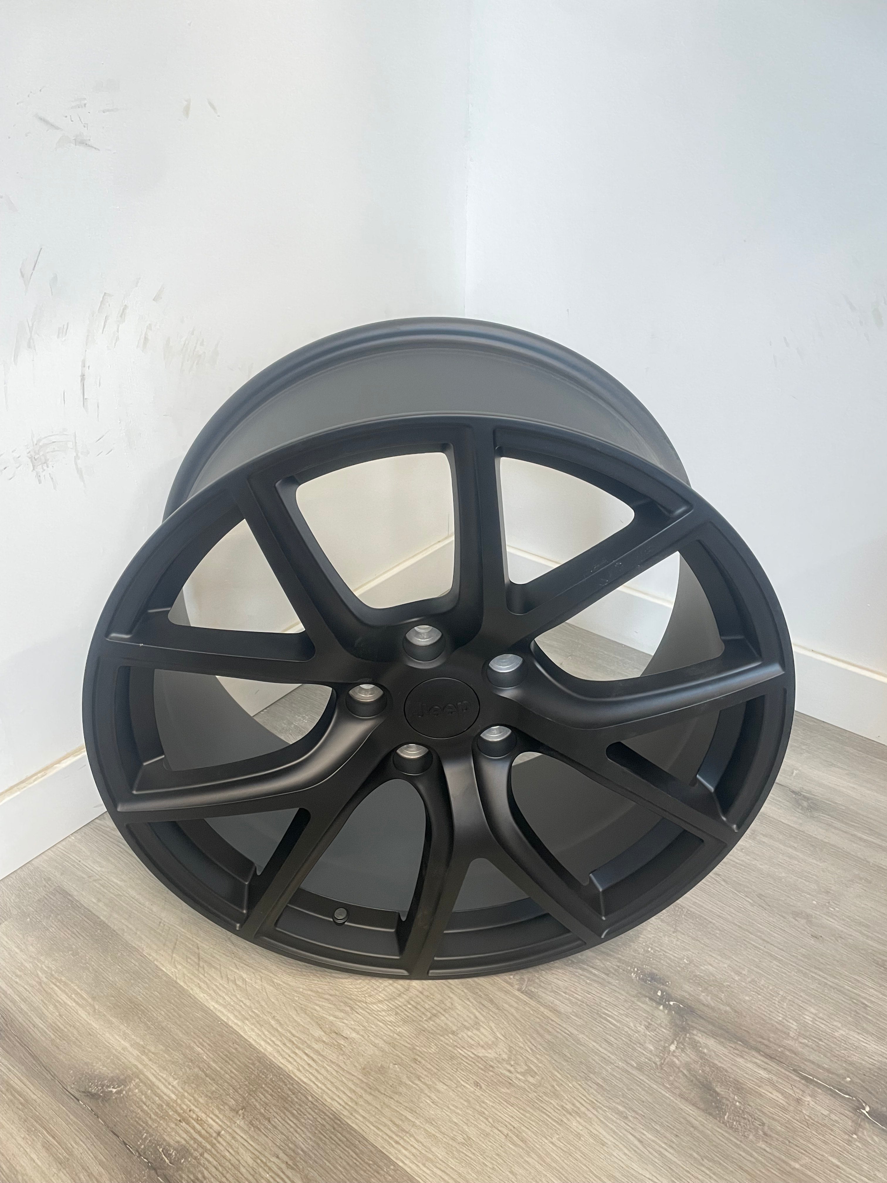 R217A JEEP SRT REPLICA MATTE BLACK 20X9 +34 5X127MM 71.5MM