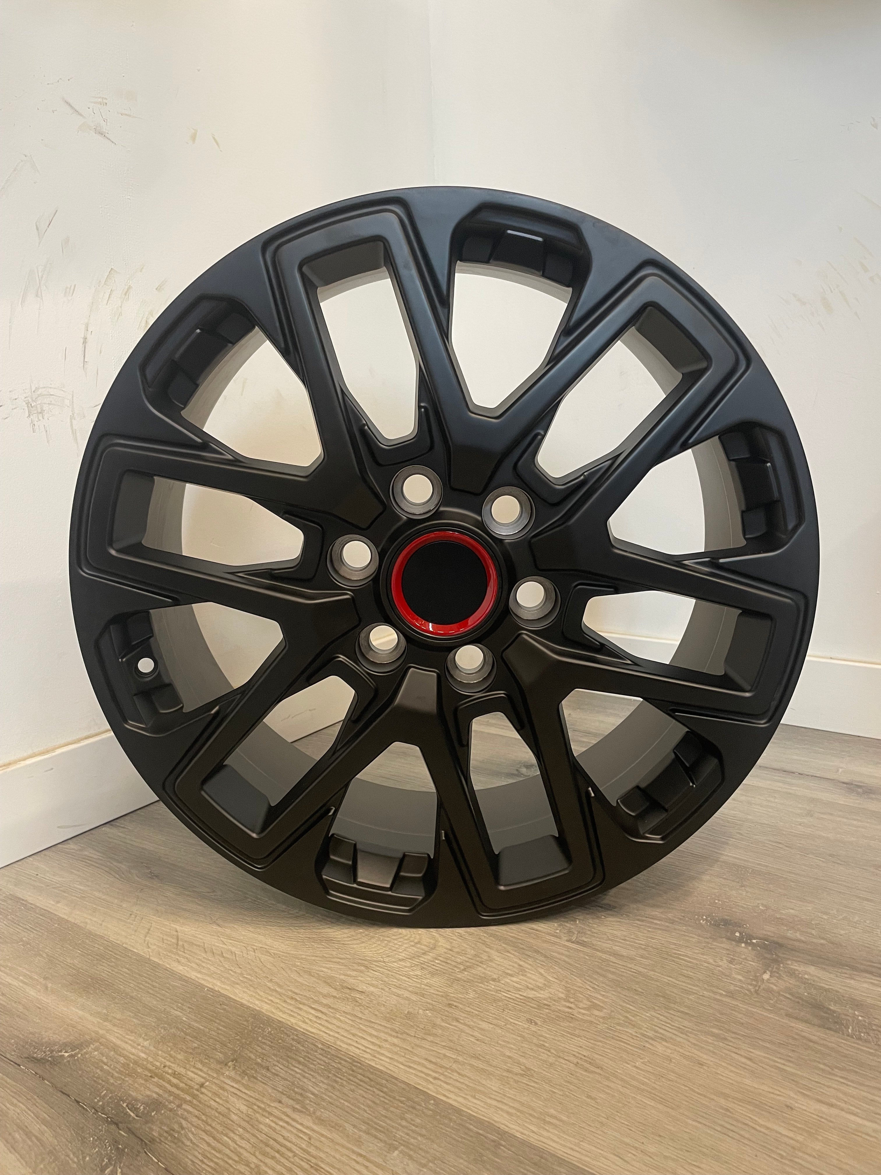 TOYOTA TUNDRA 2022+ TRD OEM REPS SATIN BLACK 20X7.5 +60 6X139.7MM 95.1MM