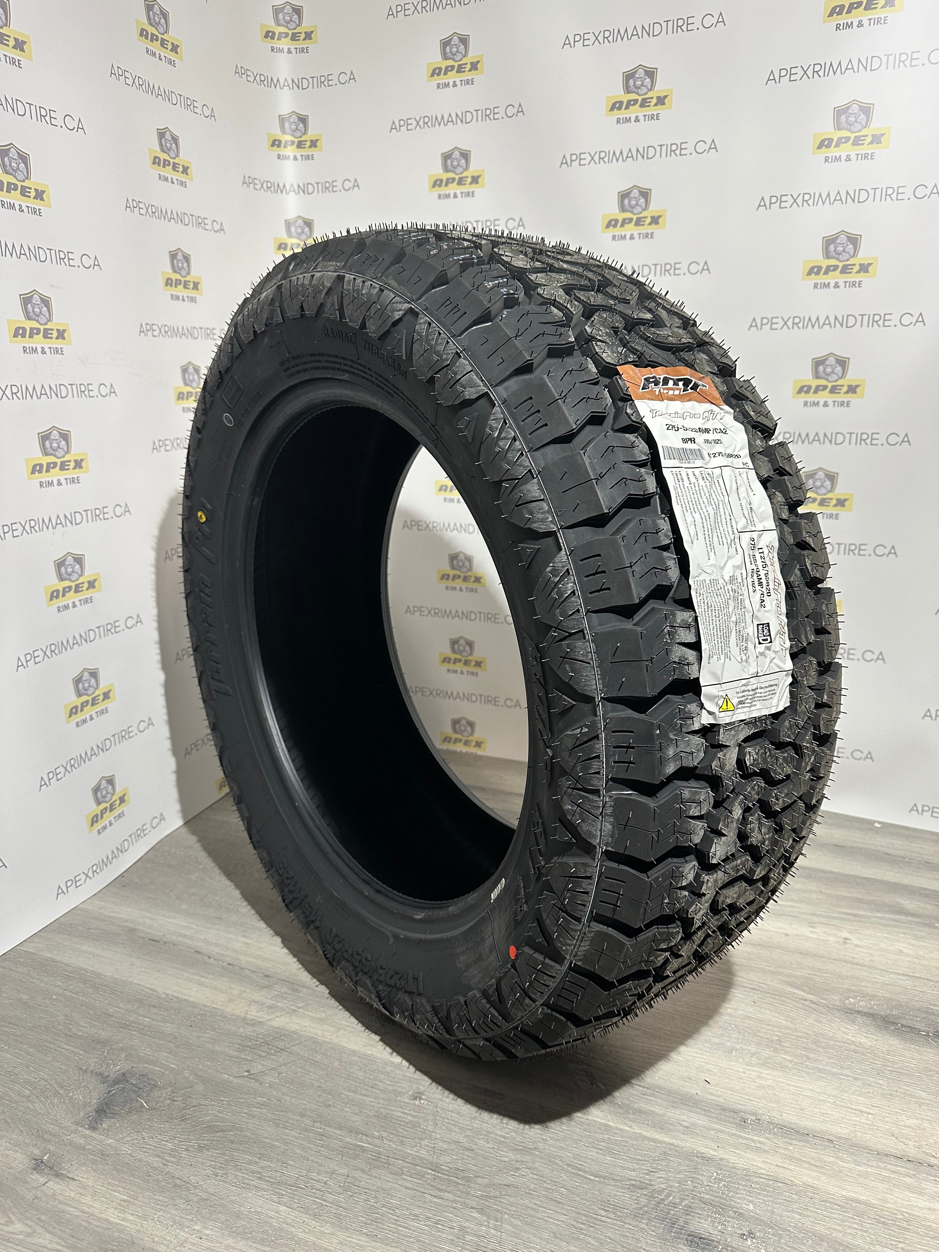 AMP TERRAIN PRO A/T P | LT 275/55R20 8 PLY