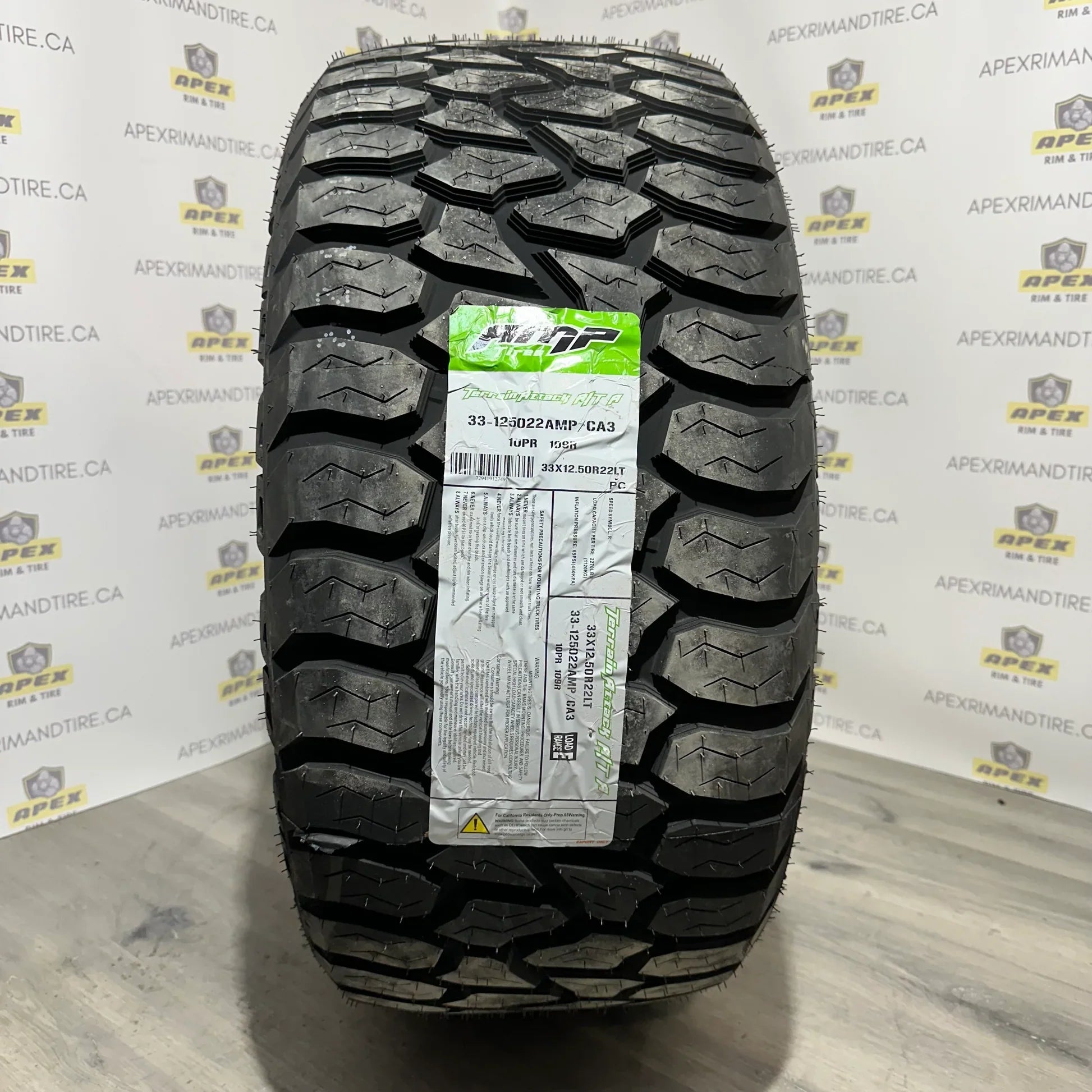 AMP TERRAIN ATTACK A/T A | LT 33X12.50R22