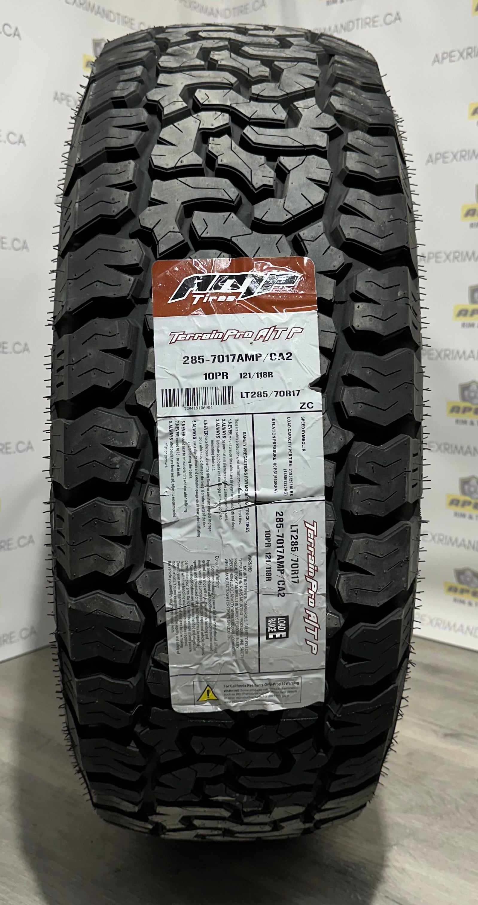 AMP Terrain Pro A/T | LT 285/70R17 E
