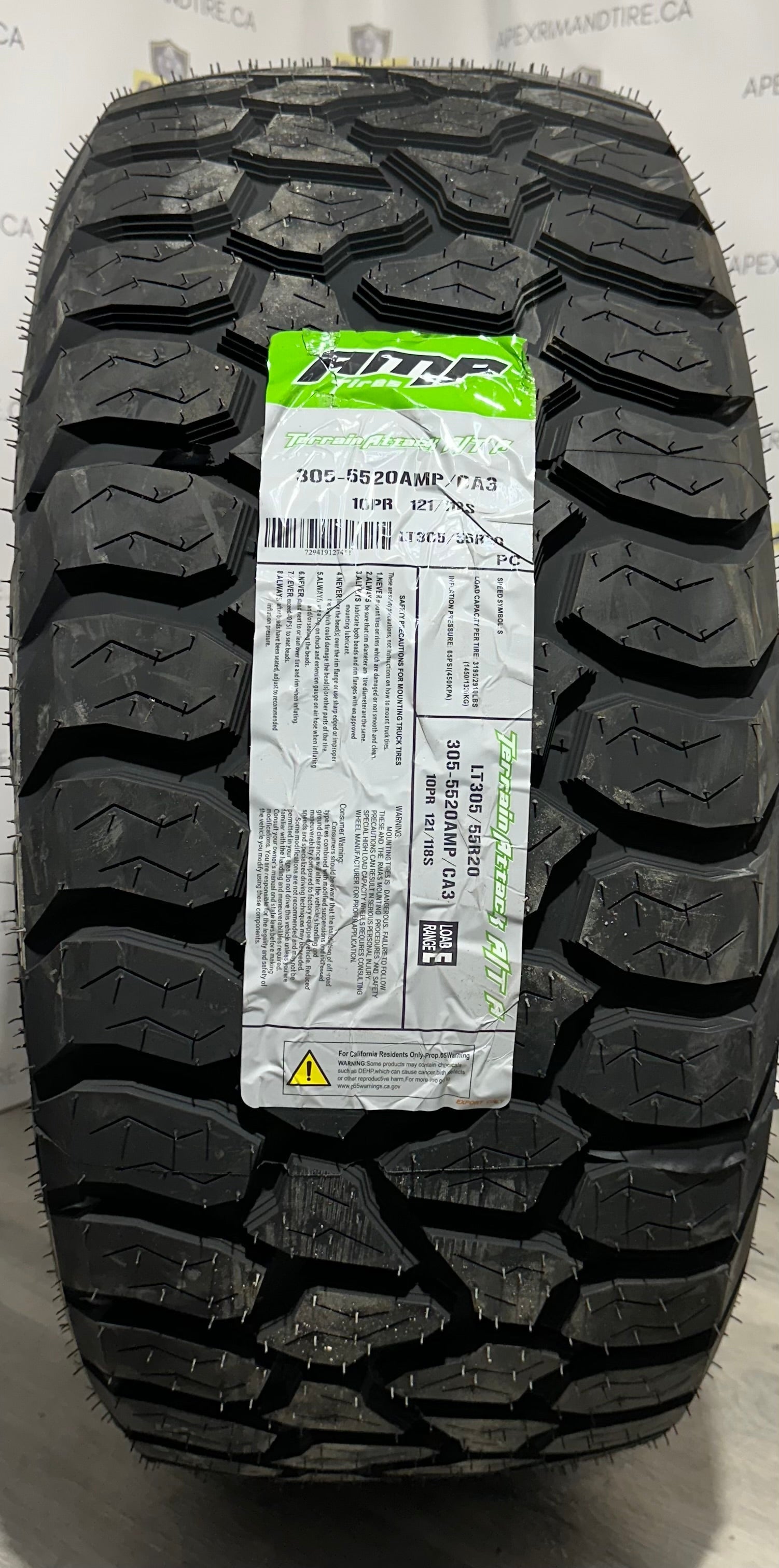 AMP TERRAIN ATTACK A/T A | LT 10 PLY 305/55R20