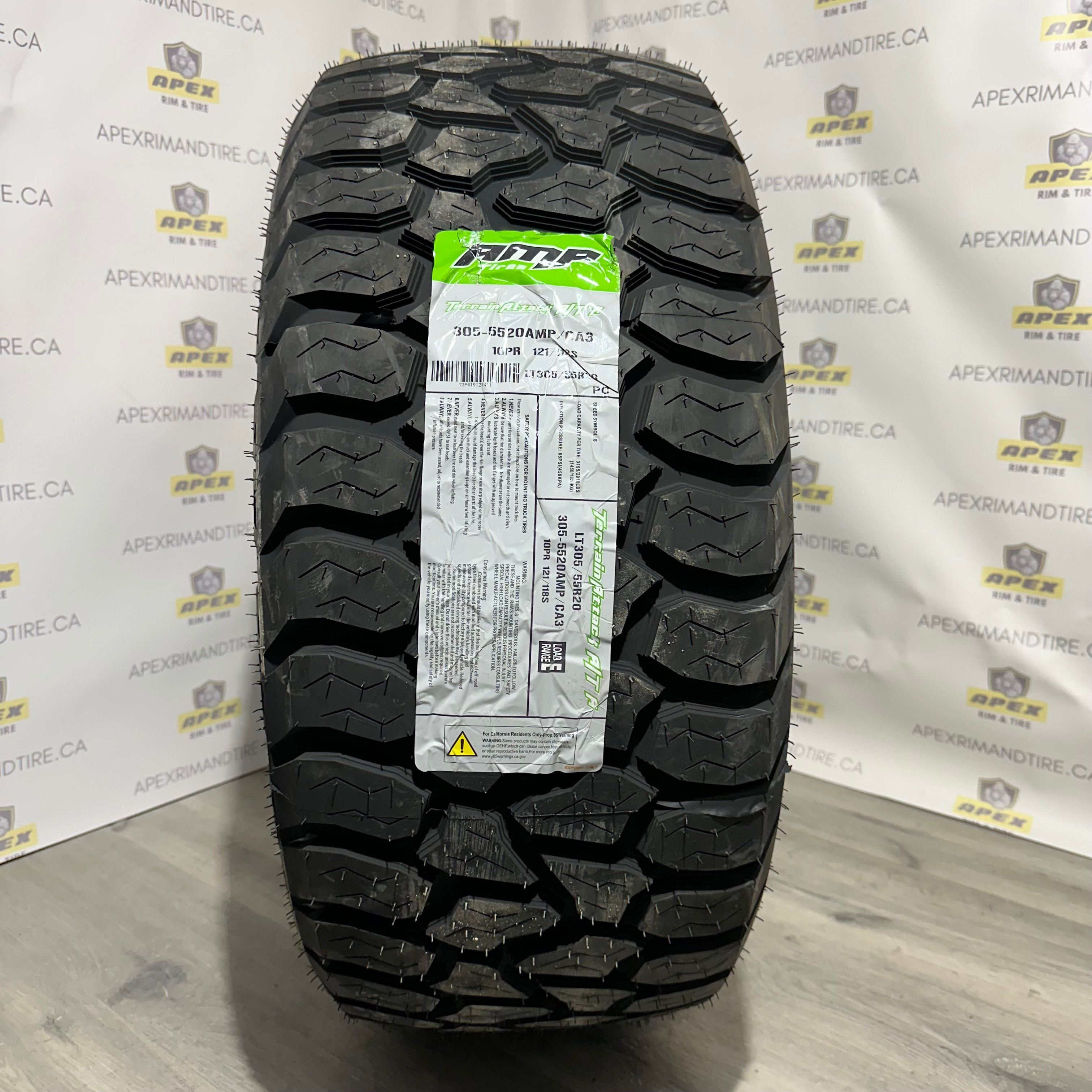 AMP TERRAIN ATTACK A/T A | LT 10 PLY 305/55R20