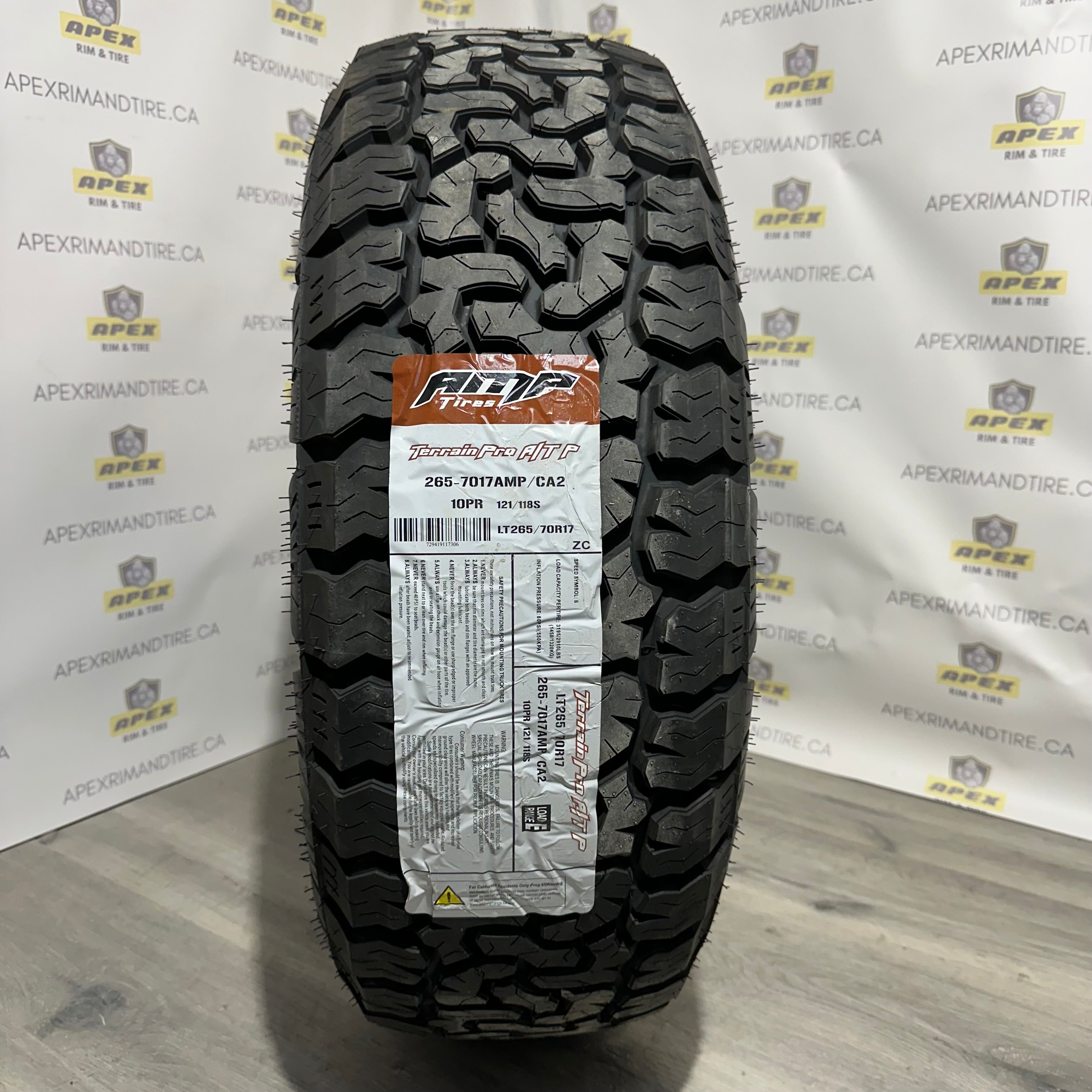 AMP TERRAIN PRO A/T P | 10 PLY 265/70R17