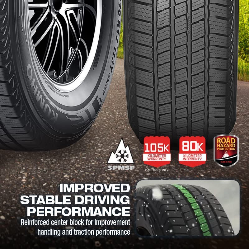 235/60R17 | KUMHO CRUGEN HT51 ALL WEATHER 3PMS