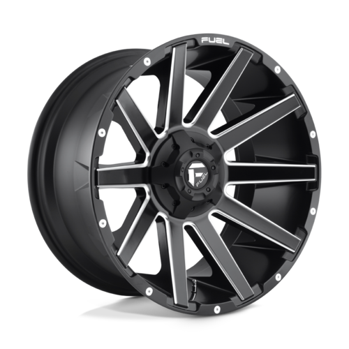 FUEL CONTRA 22X10 -19 6X135/6X139.7 106.1 MATTE BLK MILLED