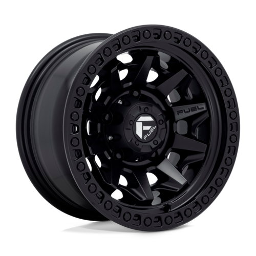 FUEL COVERT 18X9 +1 6X139.7 106 MATTE BLK