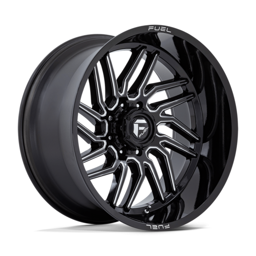 FUEL HURRICANE 24X12 -44 8X165.1 125 GLOSS BLK MILL - Call for sale price