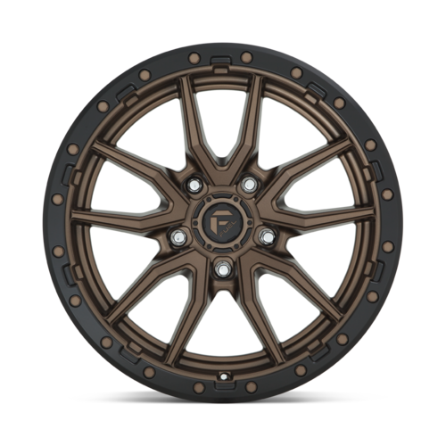 FUEL REBEL 20X9 6X139.7 +1 MATTE BRONZE BLACK BEAD RING
