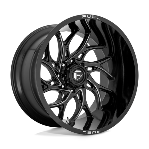 FUEL RUNNER 20X9 +1 5X127 71.5 GLOSS BLK MILL - Call for sale price