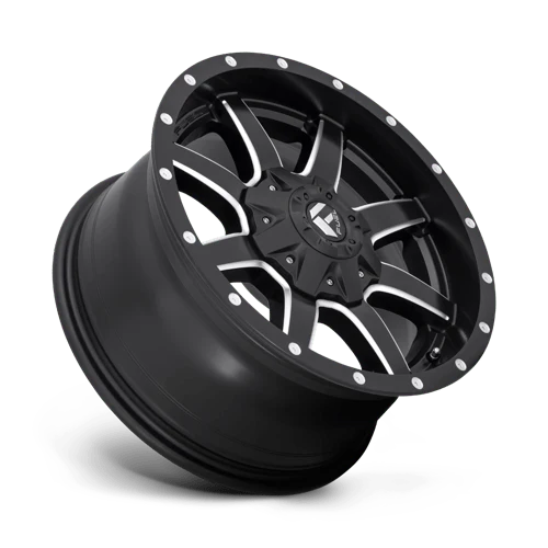 FUEL MAVERICK 18X9 +1 8X165.1 125.1 MATTE BLK MILL ( Text us for clearance price )