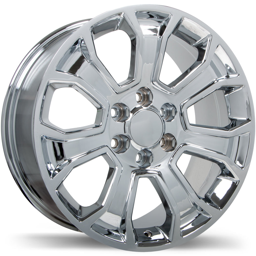 R204 GMC/CHEVY REPS CHROME 20X9 +24 6X139.7MM 78.1MM