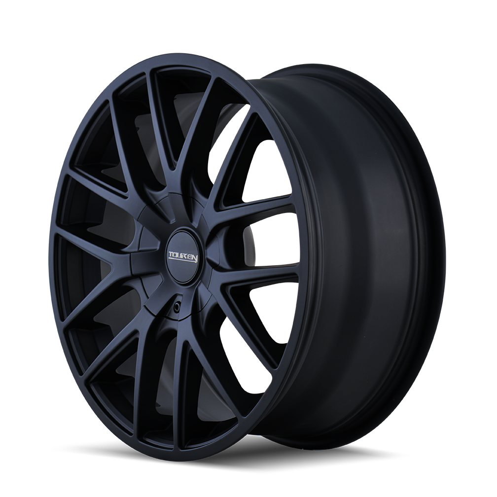 TOUREN TR60 FULL MATTE BLACK 18X8 5X110/5X115 40mm 72.62mm