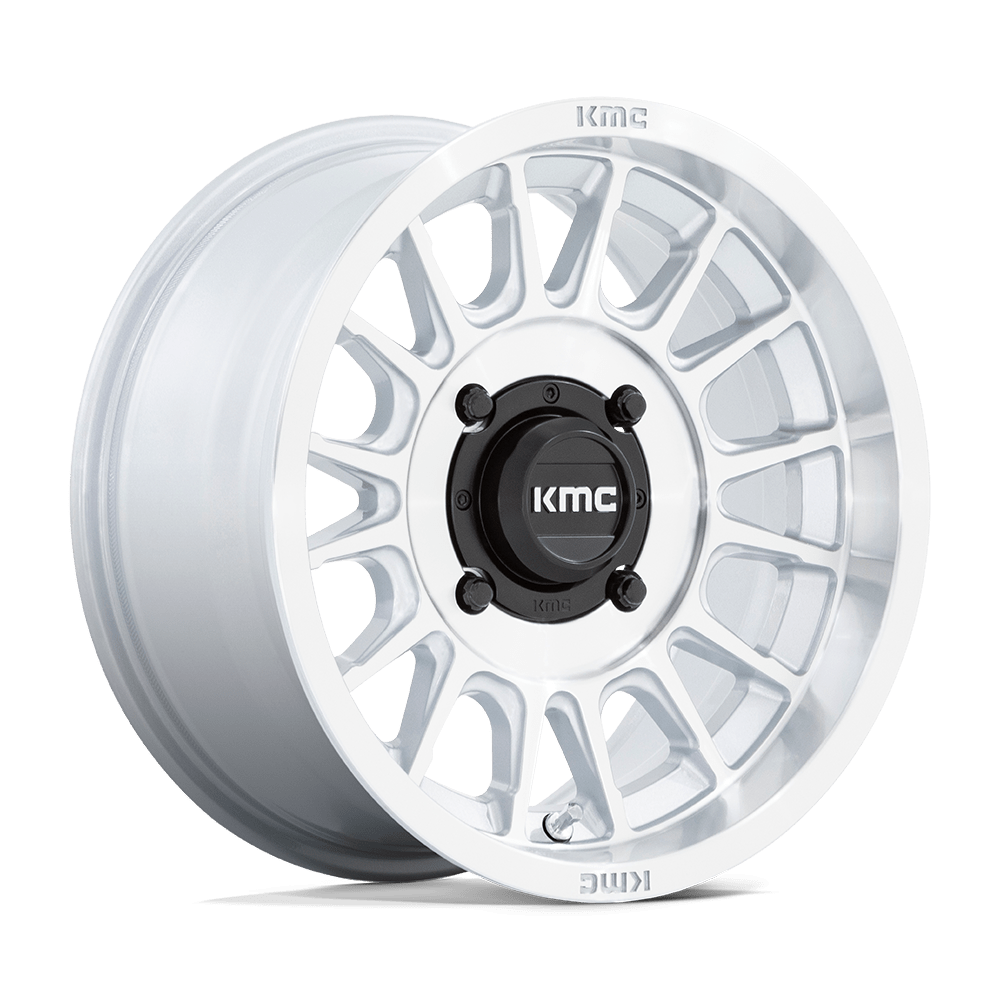 KMC IMPACT UTV 15X7 4X137 96 SLV-MACH +10