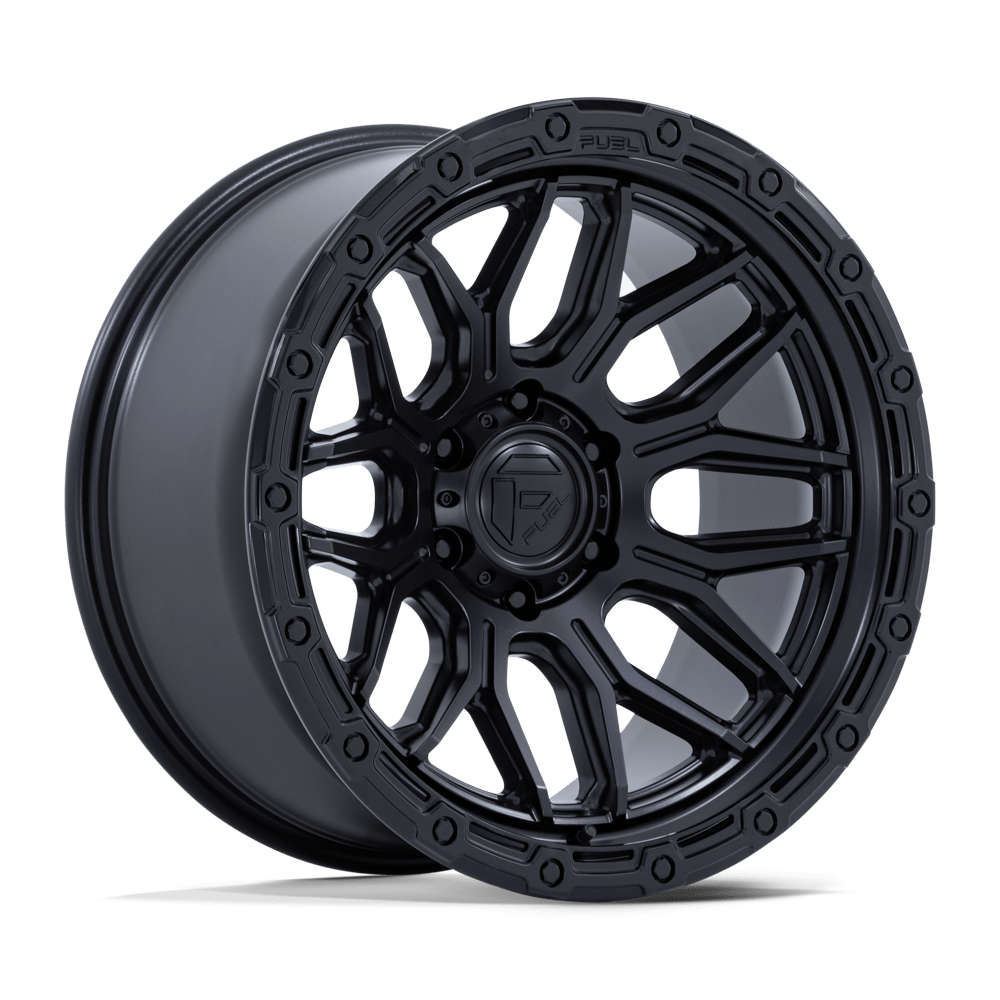 FUEL SURGE 18X9 +20 6X139.7 106 MATTE BLACK W/ GLOSS BLACK LIP ( TEXT FOR CLEARANCE PRICE *** )