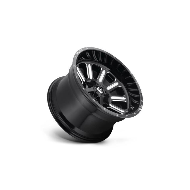 FUEL HARDLINE GLOSS BLK MILLED | 20X9 6X135/6X139.7 +2MM