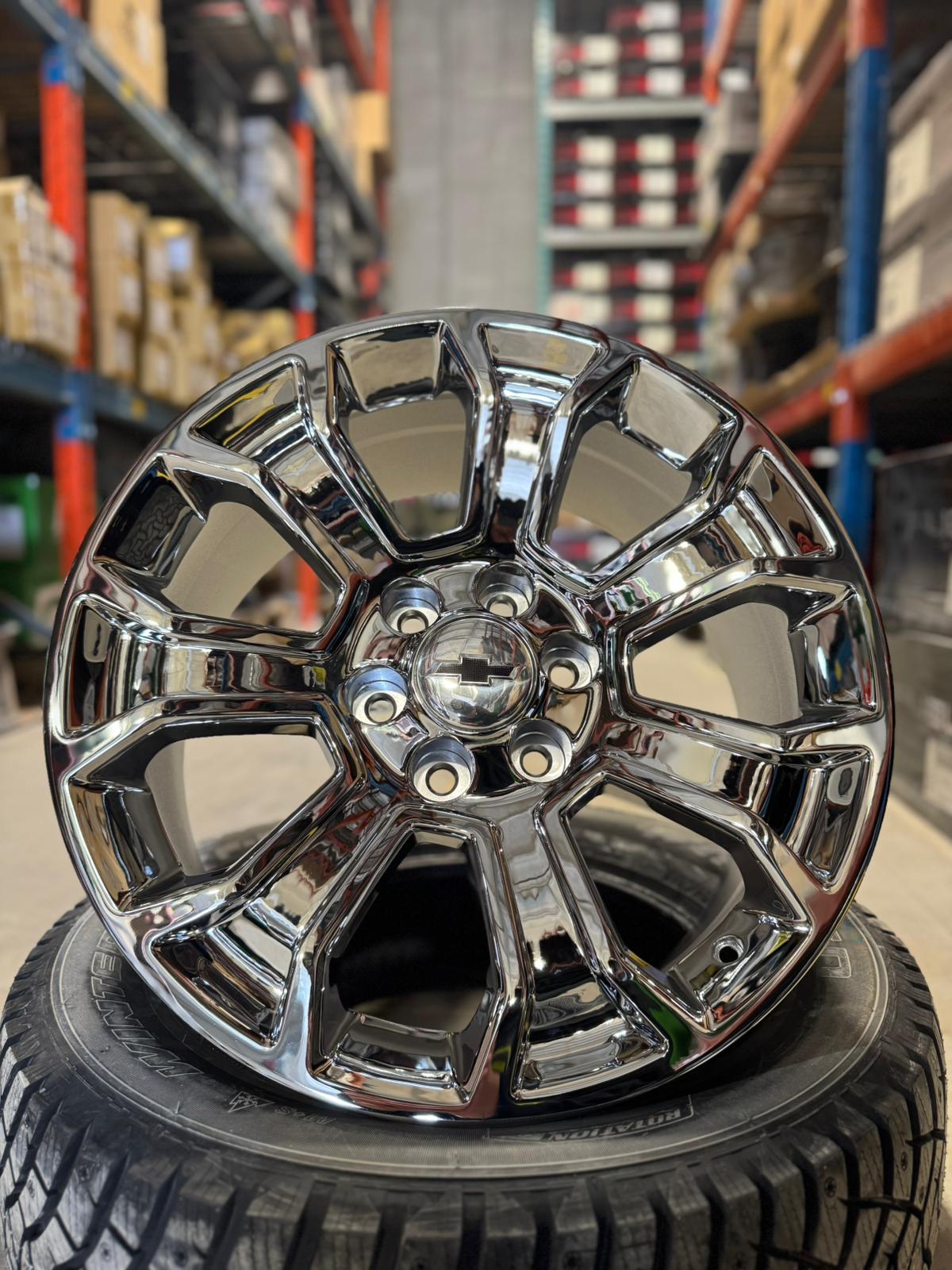 R204 GMC/CHEVY REPS CHROME 20X9 +24 6X139.7MM 78.1MM