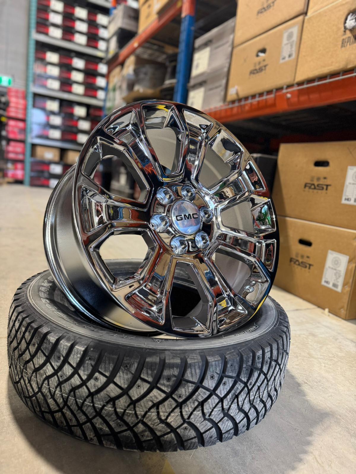 R204 GMC/CHEVY REPS CHROME 20X9 +24 6X139.7MM 78.1MM