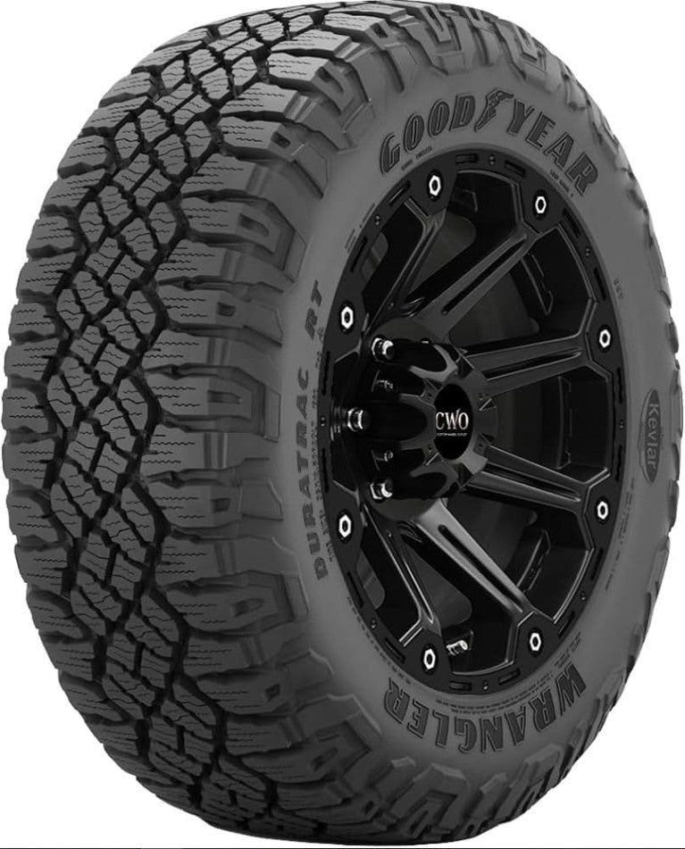 車のパーツ GOODYEAR DuraGrip 285/75R18 Goodyear WRANGLER DURATRAC RT 10ply E – APEX RIM & TIRE